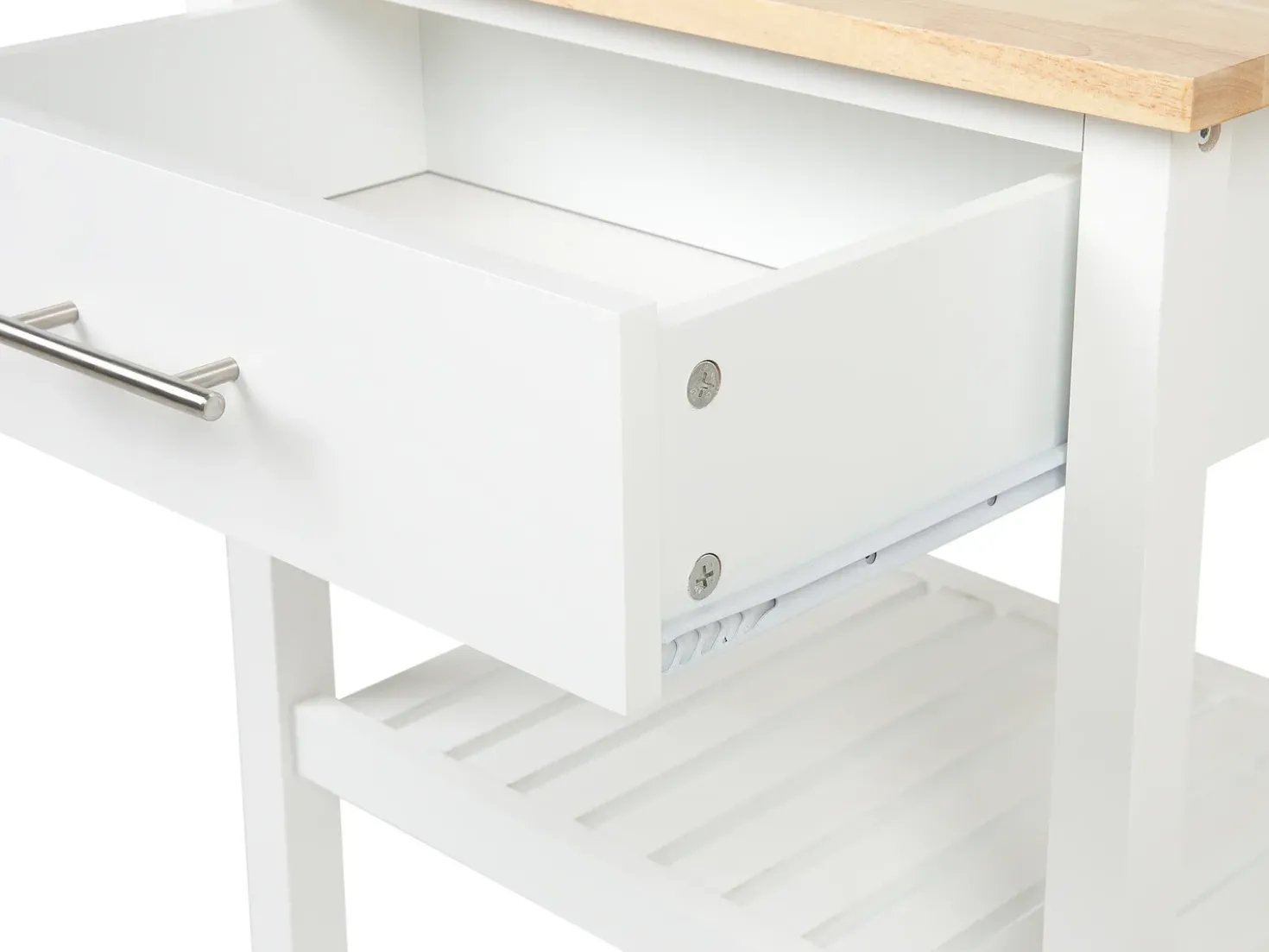 Carrello portavivande HIUMA Legno Bianco