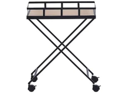 Carrello portavivande LEOTI Metallo Nero