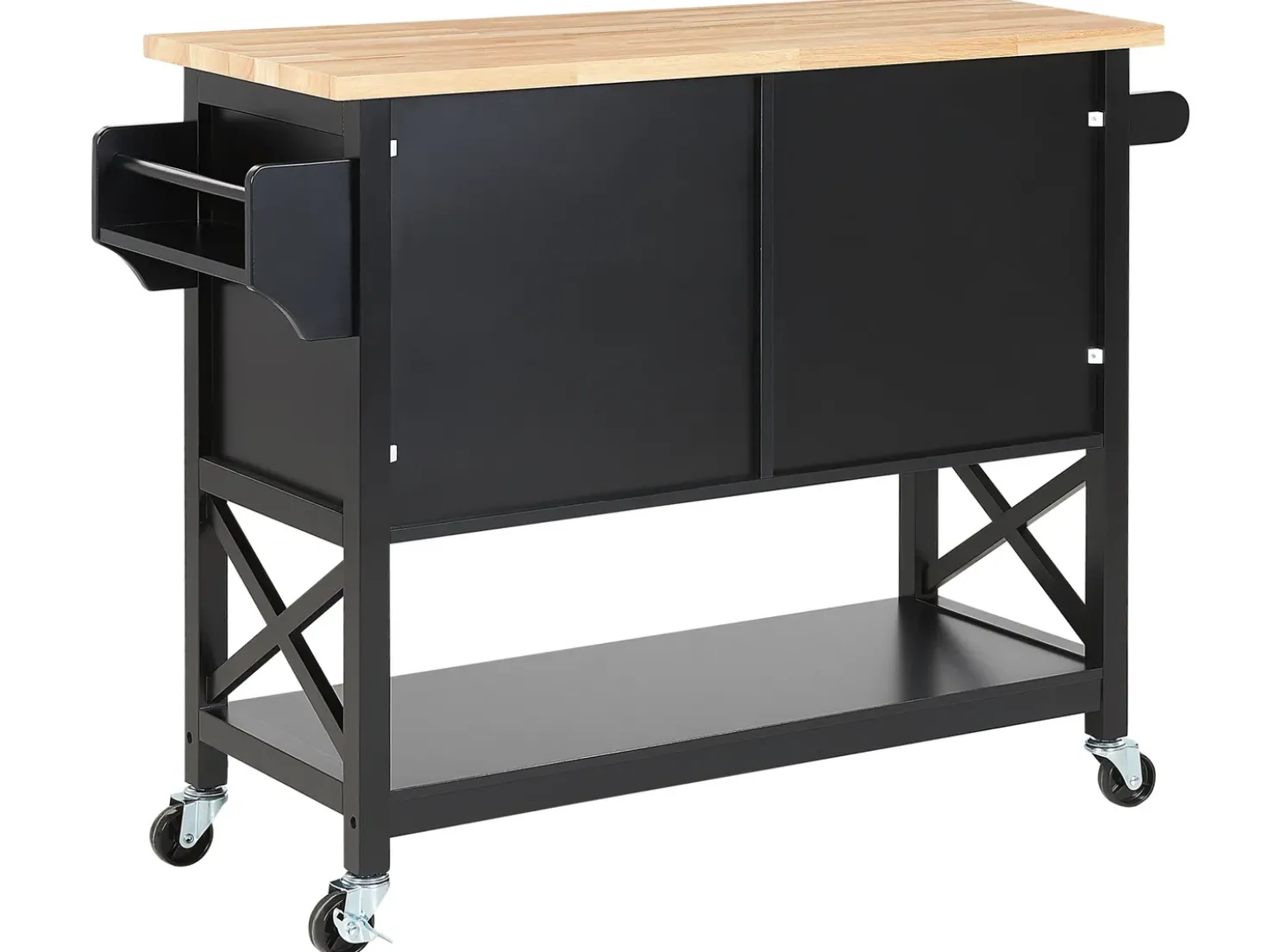 Carrello portavivande MELE Nero