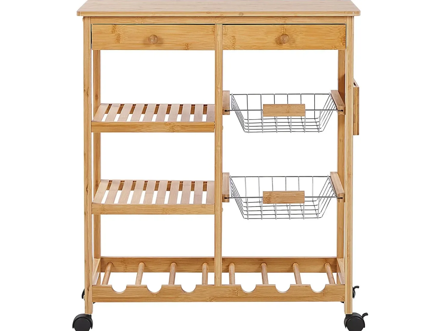 Carrello portavivande MORINO Bambù Marrone chiaro
