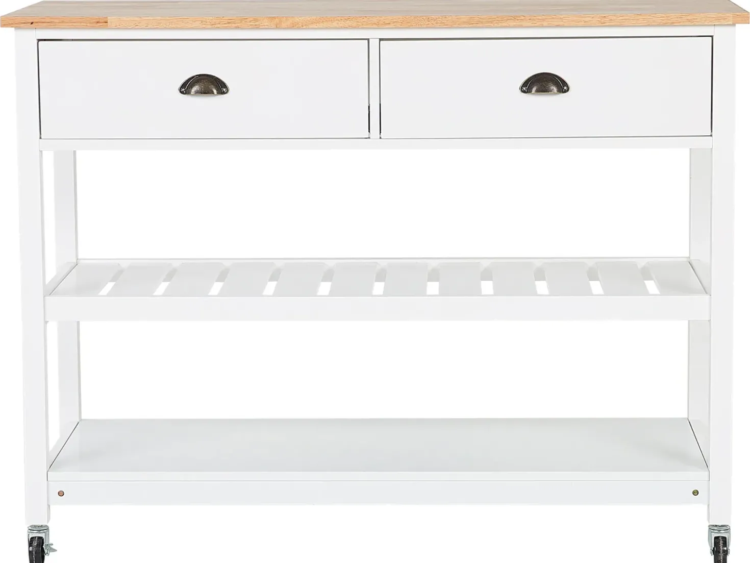 Carrello portavivande NAVARINO Legno Bianco