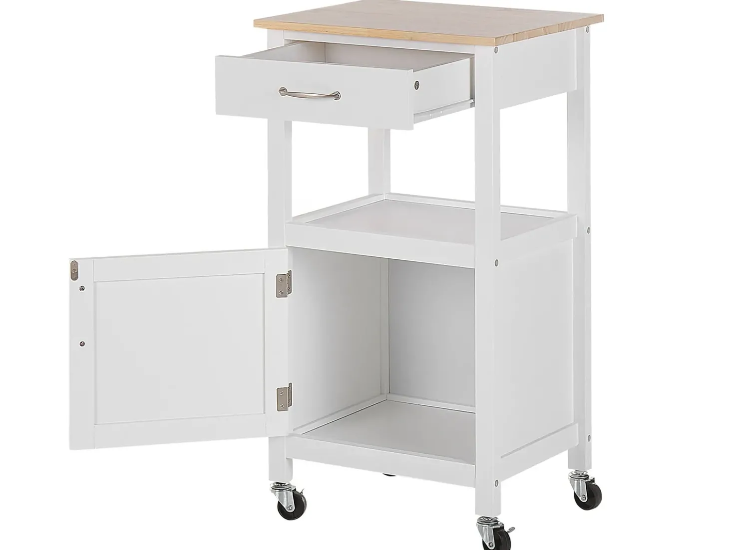 Carrello portavivande SIENA Bianco