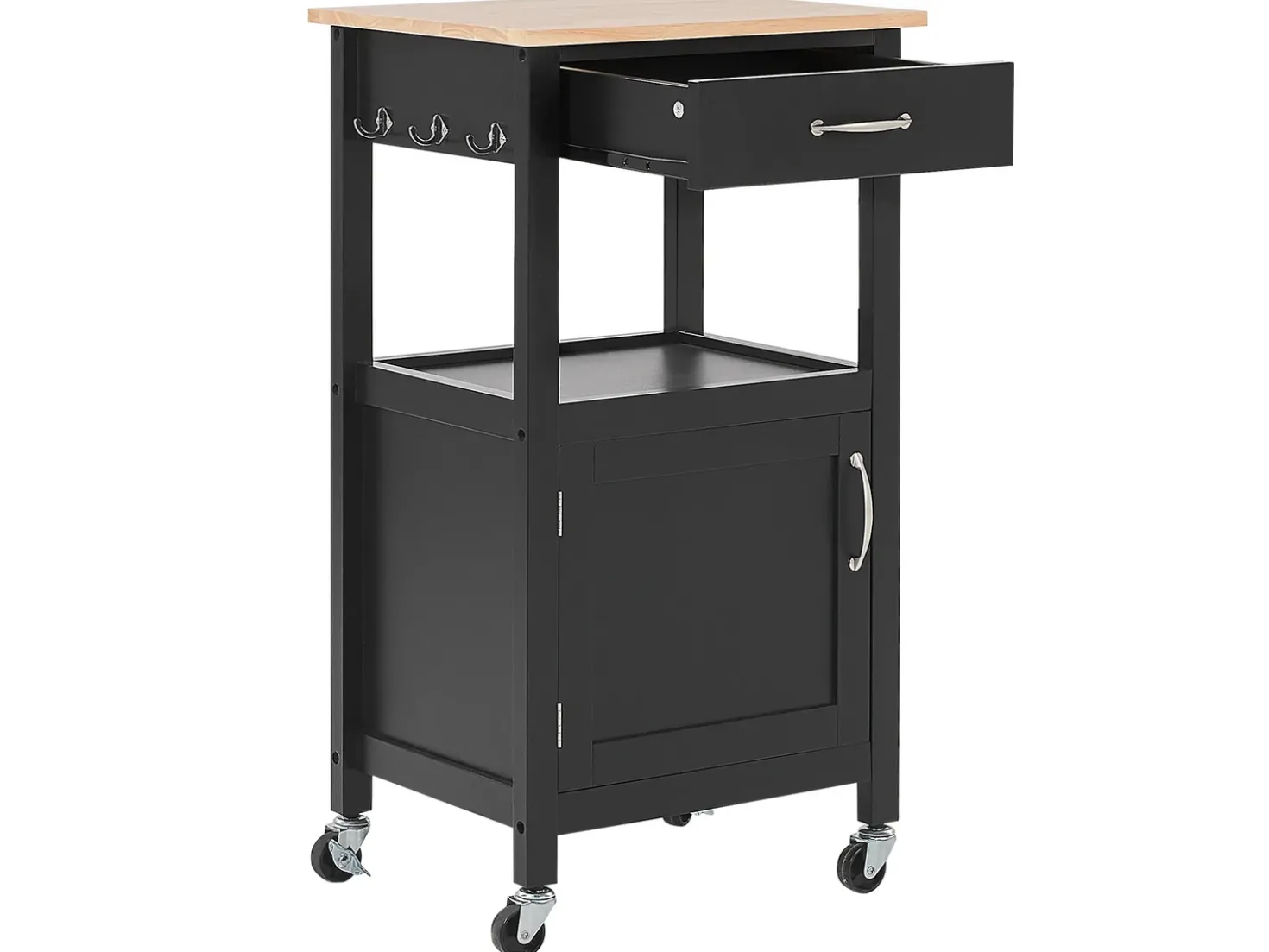 Carrello portavivande SIENA Nero