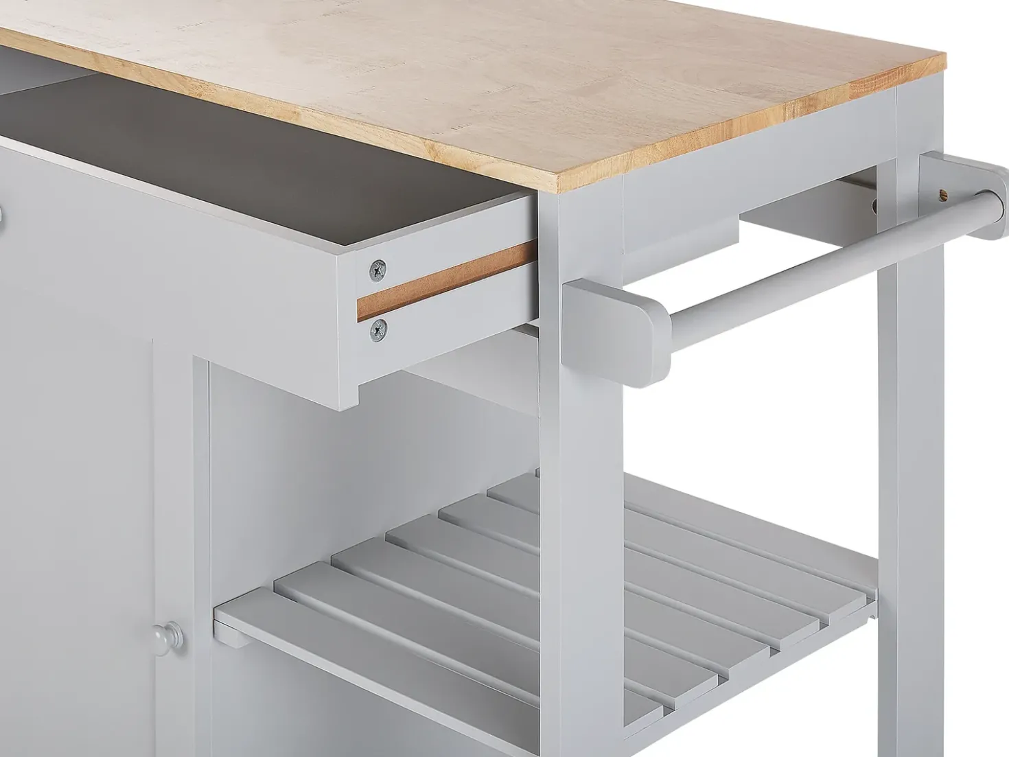 Carrello portavivande TRAPANI Grigio