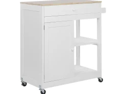 Carrello portavivande TRAPANI Bianco
