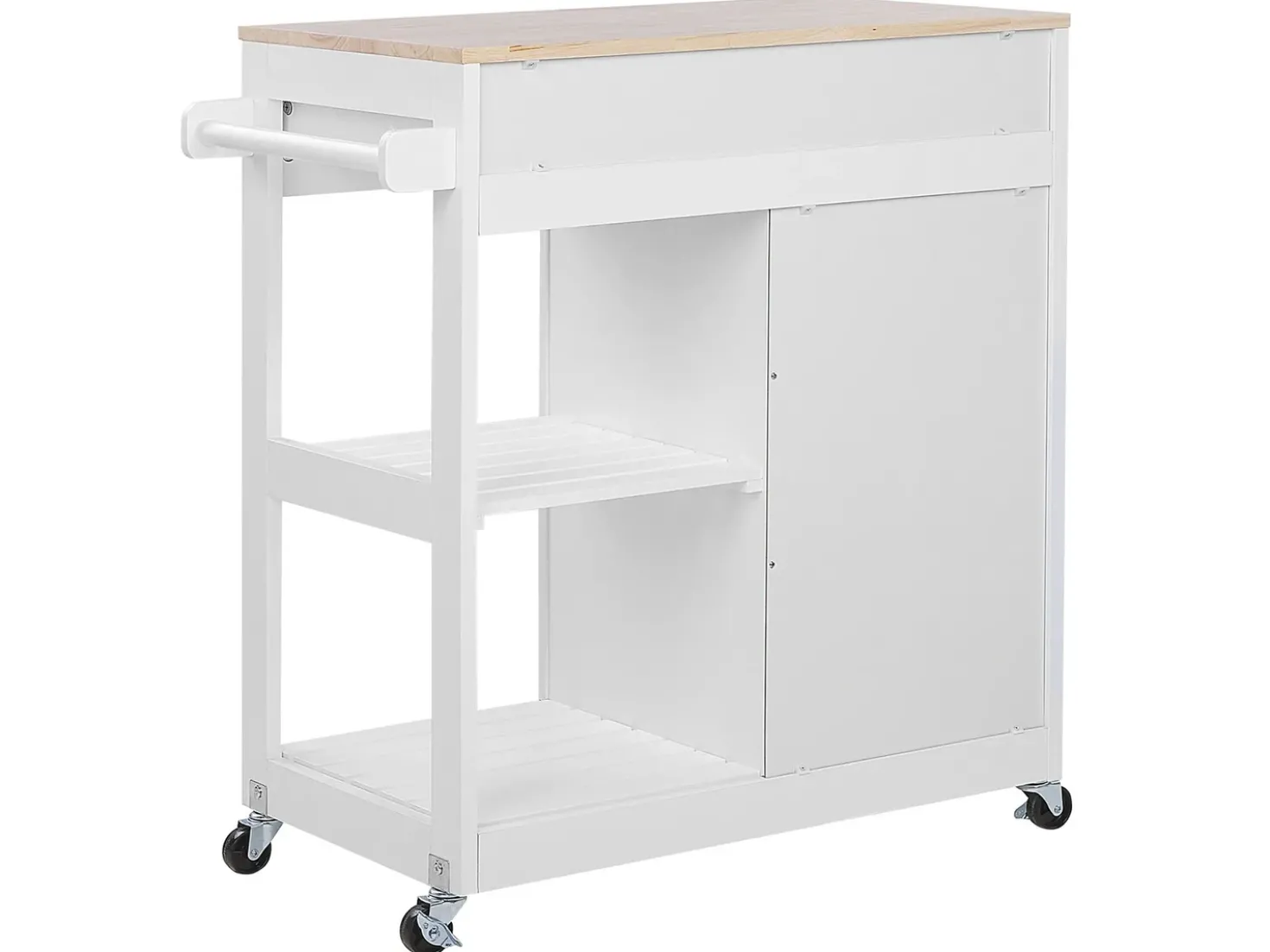 Carrello portavivande TRAPANI Bianco
