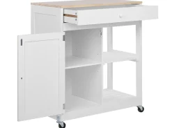 Carrello portavivande TRAPANI Bianco