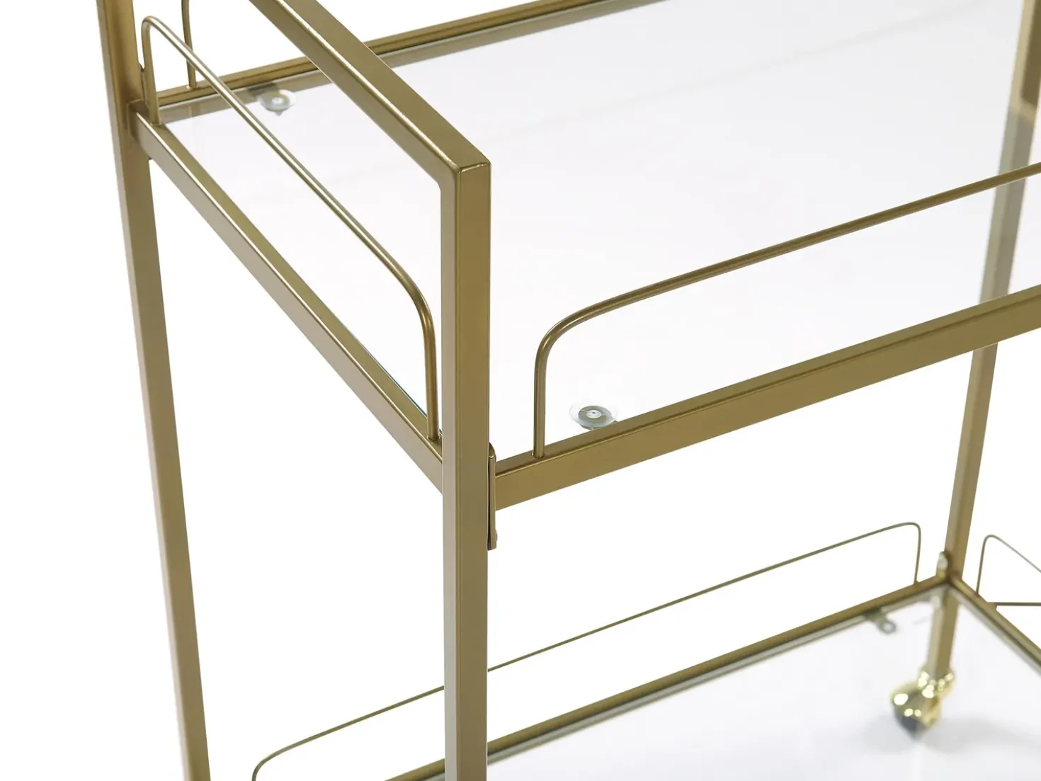 Carrello portavivande VENETA Metallo Oro