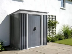 Casetta da giardino ACILIA 174 cm 110 cm Grigio grafite