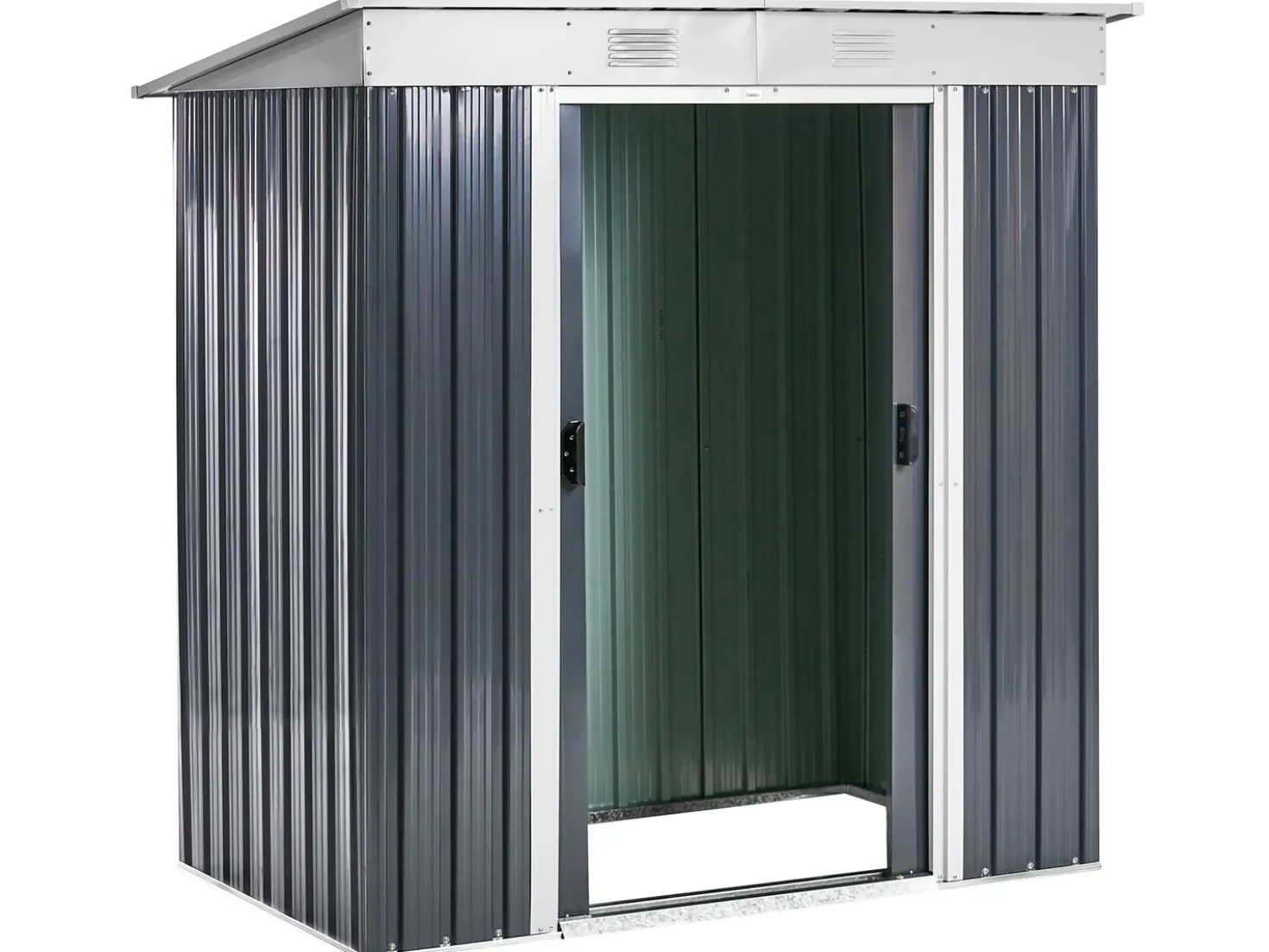 Casetta da giardino ACILIA 174 cm 110 cm Grigio grafite