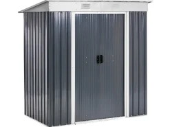 Casetta da giardino ACILIA 174 cm 110 cm Grigio grafite