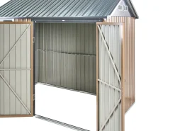 Casetta da giardino NOCCIANO 313 cm 220 cm Marrone