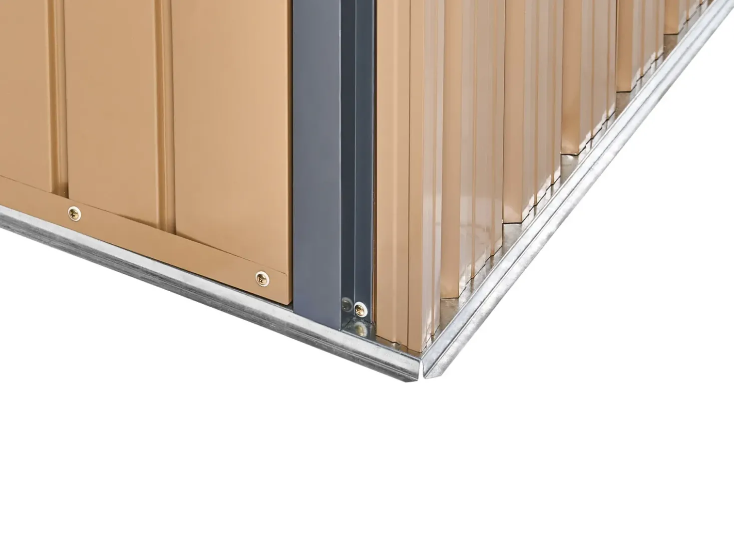 Casetta da giardino NOCCIANO 313 cm 220 cm Marrone