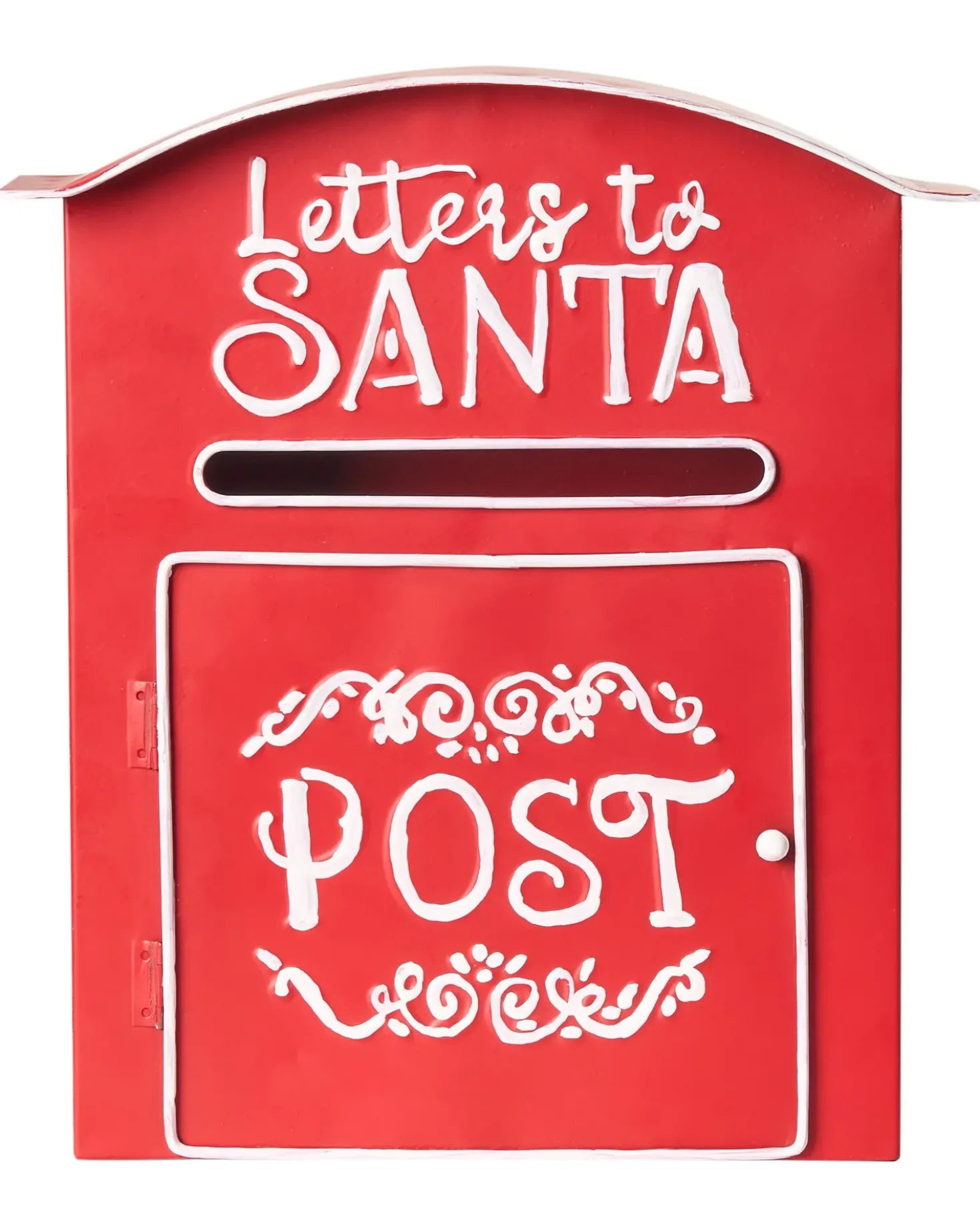 Cassetta postale di Natale ESPOO 30 cm Rosso