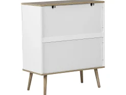 Cassettiera 4 cassetti WALPI Bianco