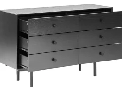 Cassettiera a 6 cassetti ALCESTER Nero