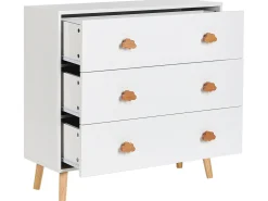 Cassettiera a 3 cassetti CLOUDY Bianco