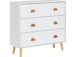 Cassettiera a 3 cassetti CLOUDY Bianco