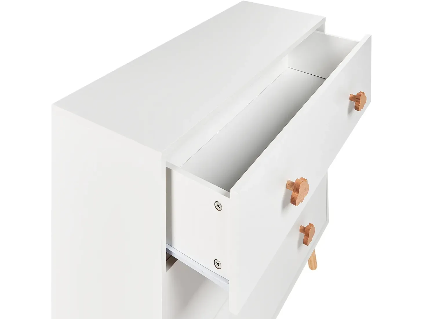 Cassettiera a 3 cassetti CLOUDY Bianco