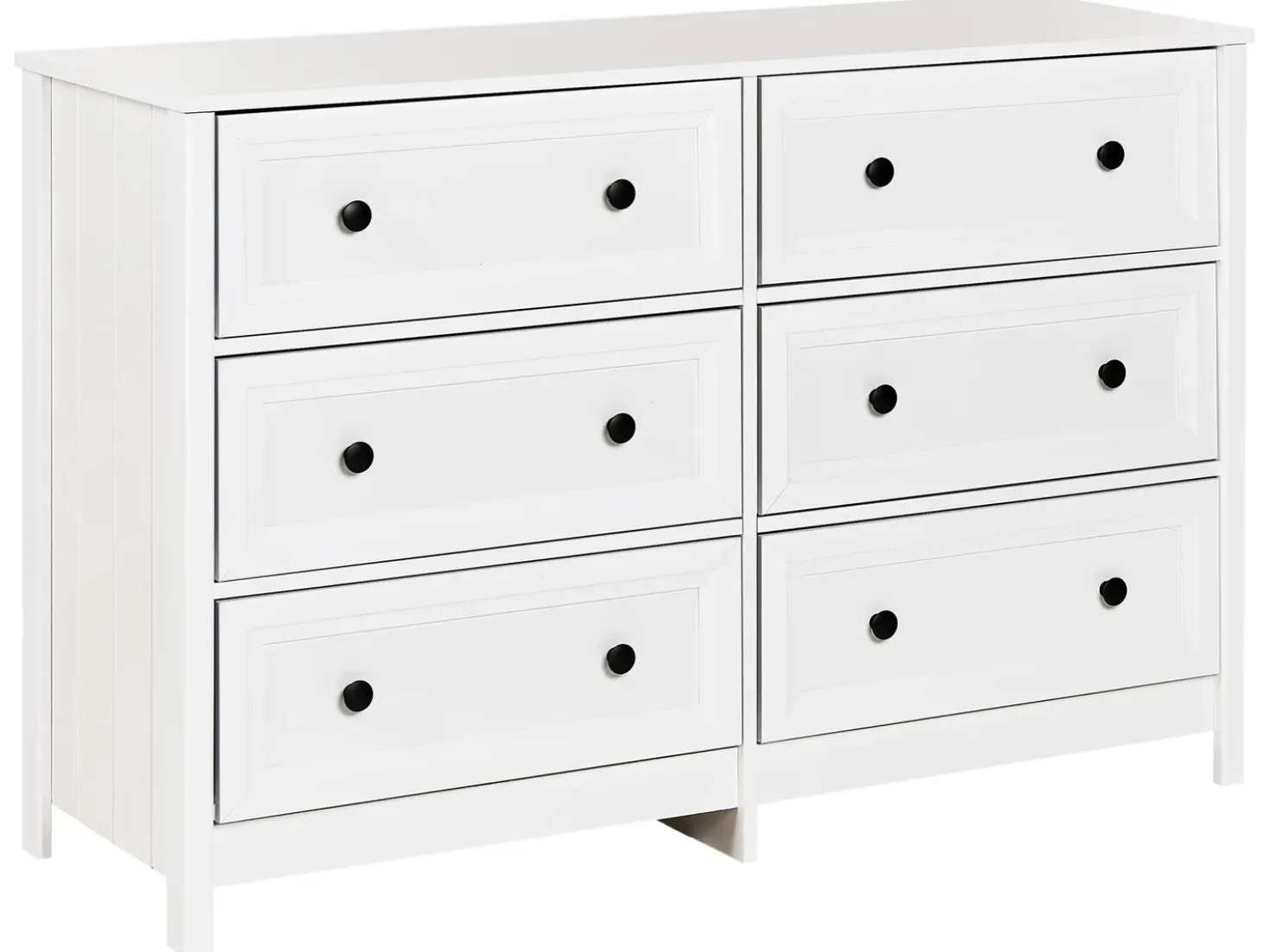 Cassettiera a 6 cassetti HAZELVALE Bianco