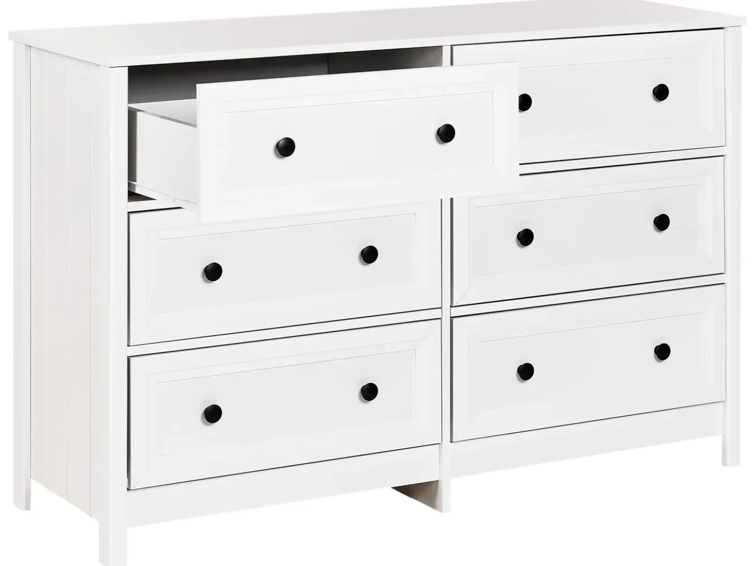 Cassettiera a 6 cassetti HAZELVALE Bianco