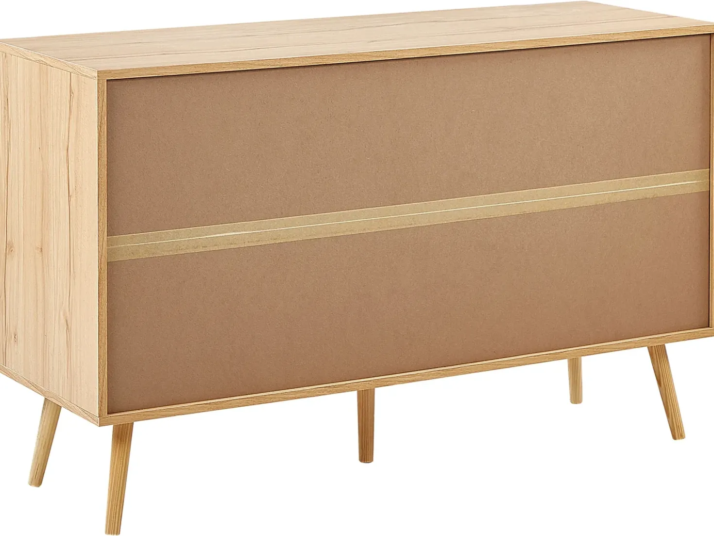 Cassettiera a 6 cassetti PEROTE Rattan Marrone chiaro