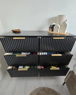 Cassettiera a 6 cassetti WALCOTT Nero