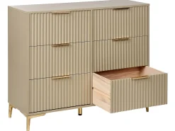 Cassettiera a 6 cassetti WALCOTT Beige