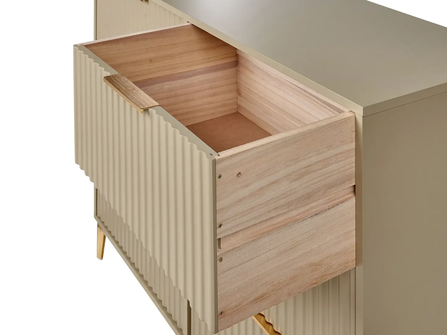 Cassettiera a 6 cassetti WALCOTT Beige