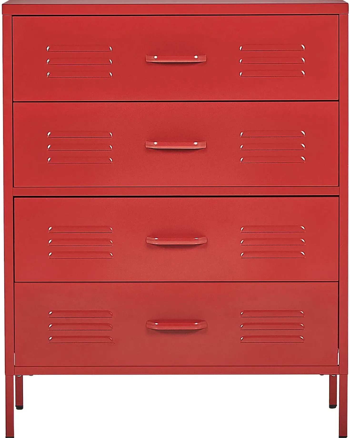Cassettiera ENAGO Metallo Rosso