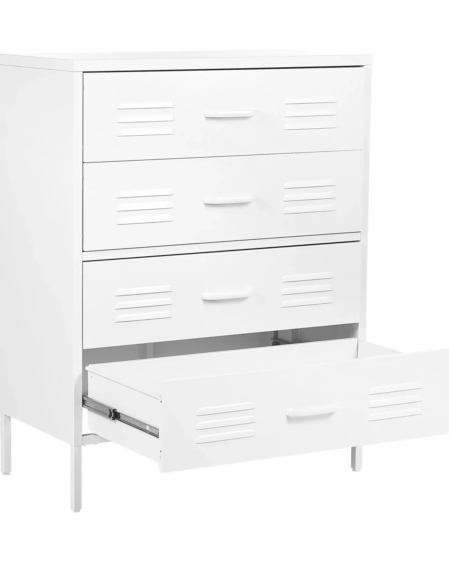 Cassettiera ENAGO Metallo Bianco