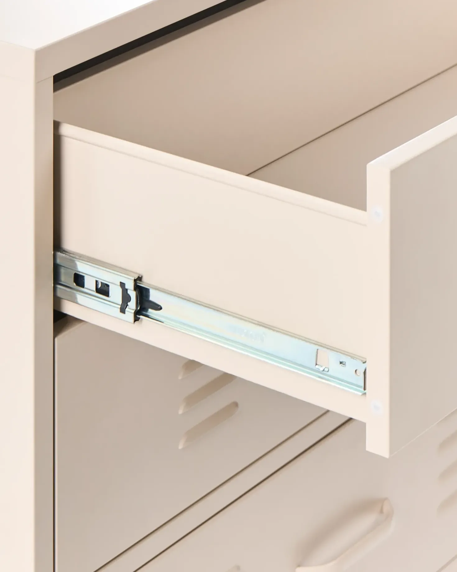Cassettiera ENAGO Metallo Beige chiaro