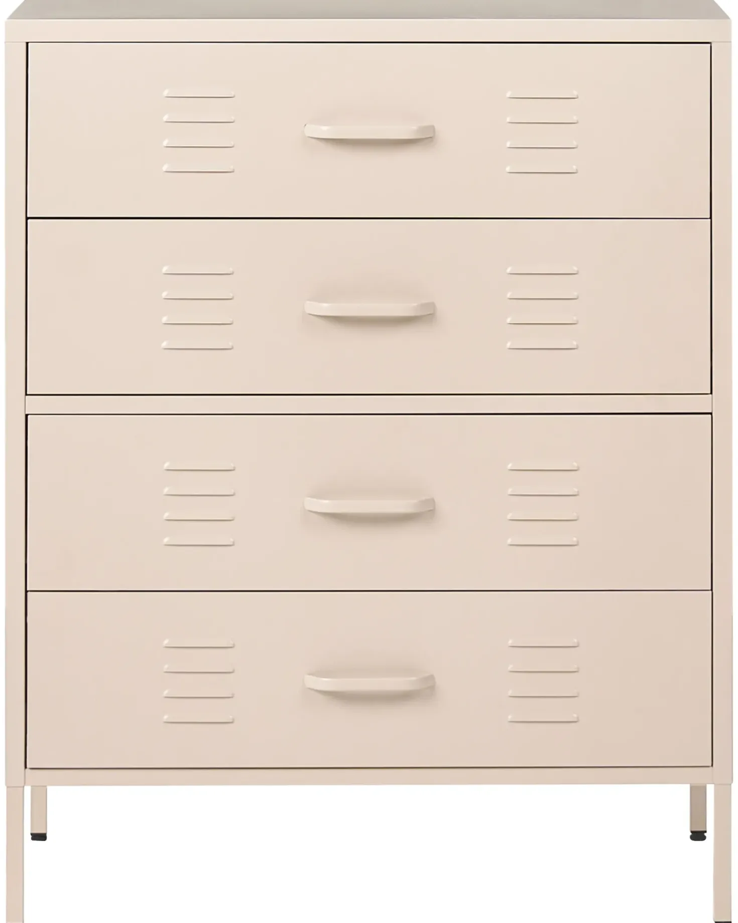 Cassettiera ENAGO Metallo Beige chiaro