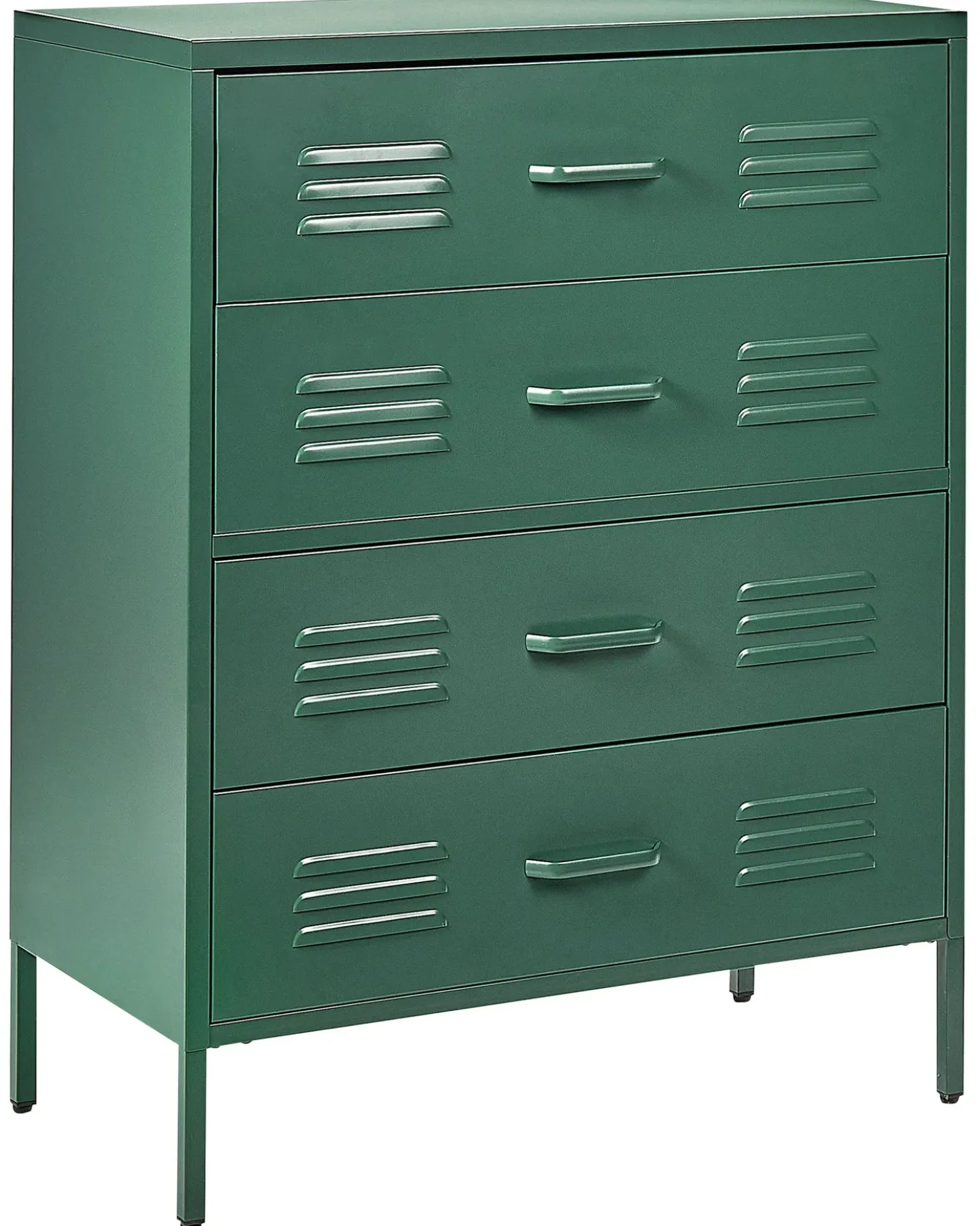 Cassettiera ENAGO Metallo Verde scuro