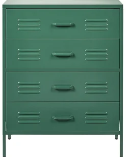 Cassettiera ENAGO Metallo Verde scuro