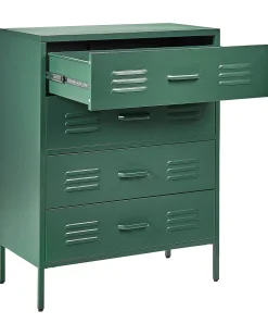 Cassettiera ENAGO Metallo Verde scuro