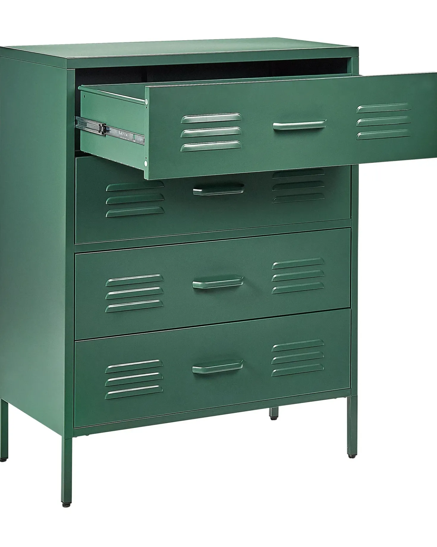 Cassettiera ENAGO Metallo Verde scuro