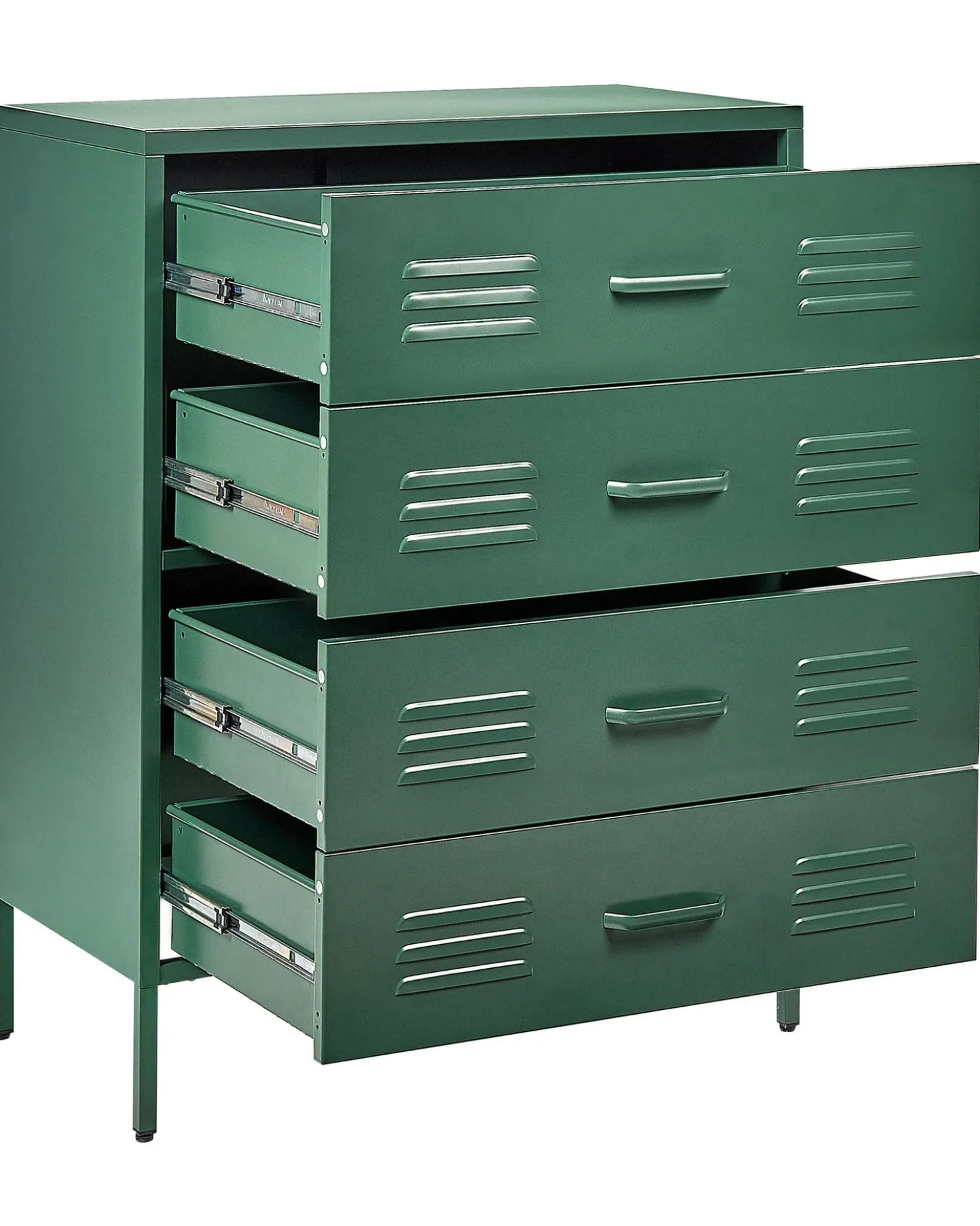 Cassettiera ENAGO Metallo Verde scuro