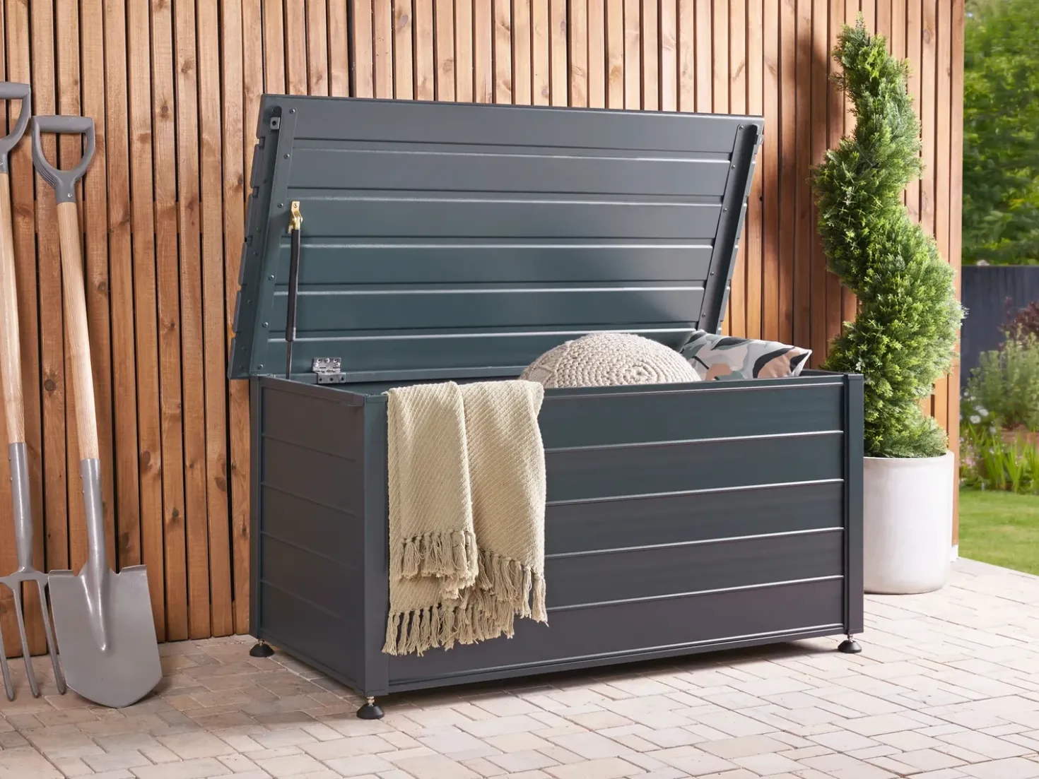 Cesta CAMPALTO 123 cm 60 cm Grigio scuro
