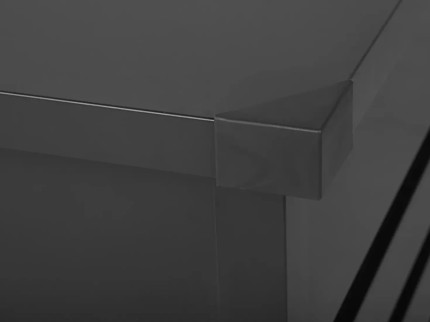 Cesta CEBROSA 165 cm 70 cm Grigio grafite