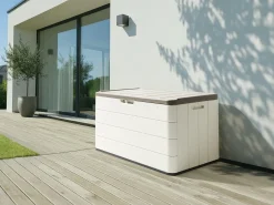 Cesta MILIES 116 cm 60 cm Bianco