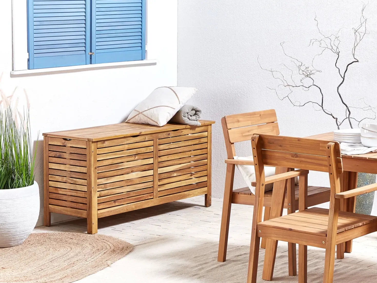 Cesta RIVIERA 130 cm 48 cm Marrone chiaro
