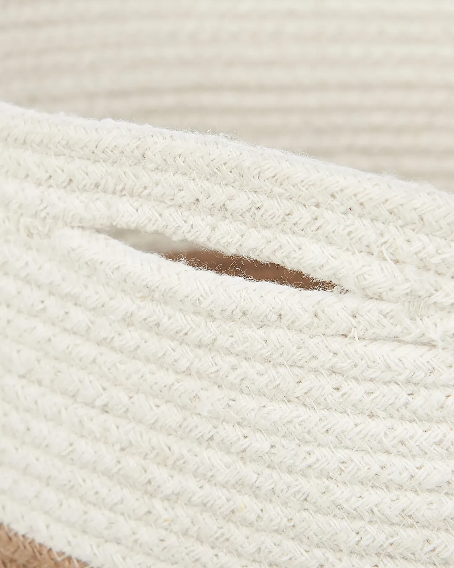 Cestino ARDESEN Cotone Naturale