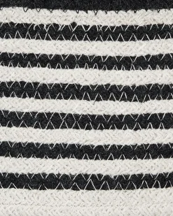 Cestino ARRAH Cotone Nero/Bianco