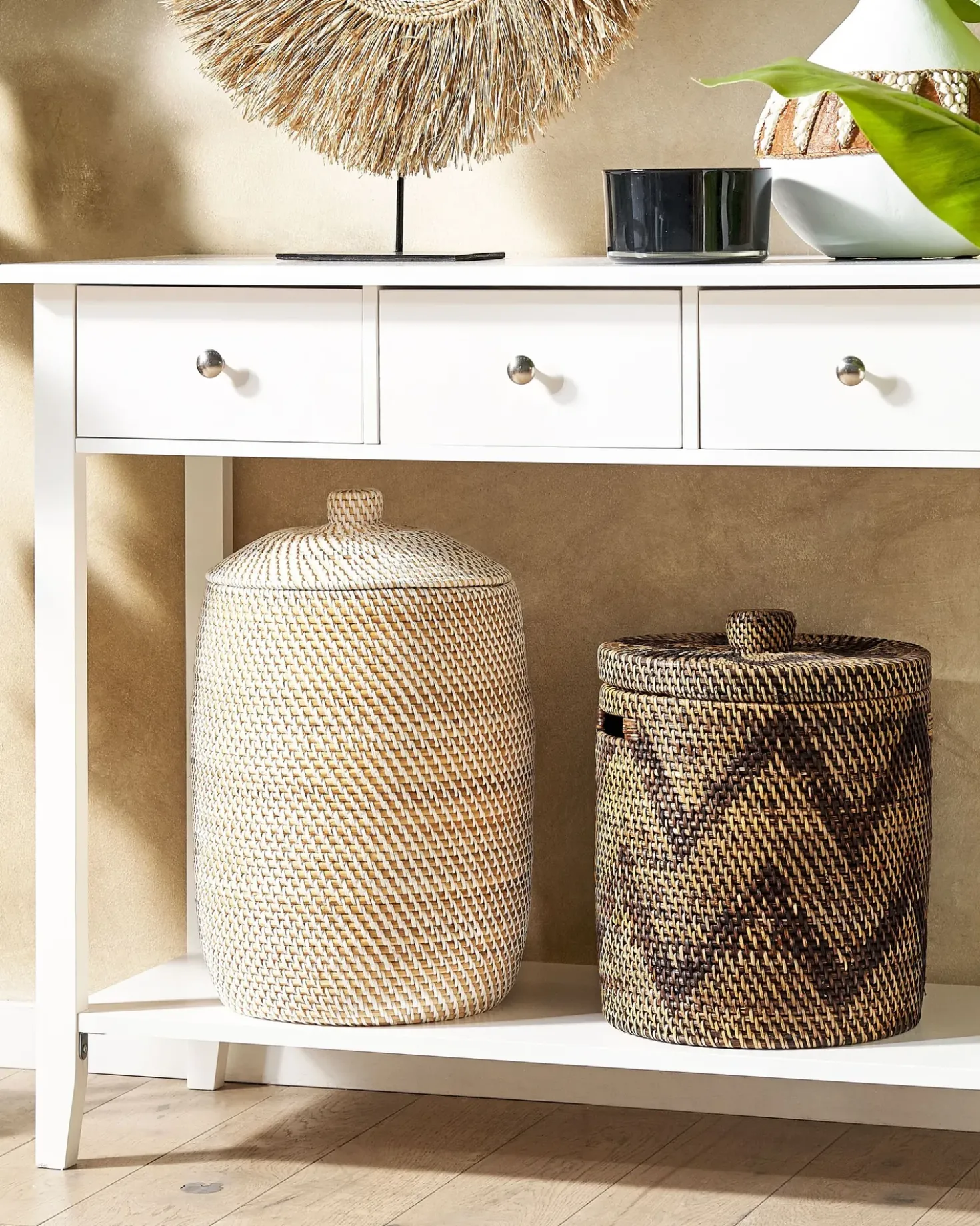 Cestino GADIS Rattan Naturale