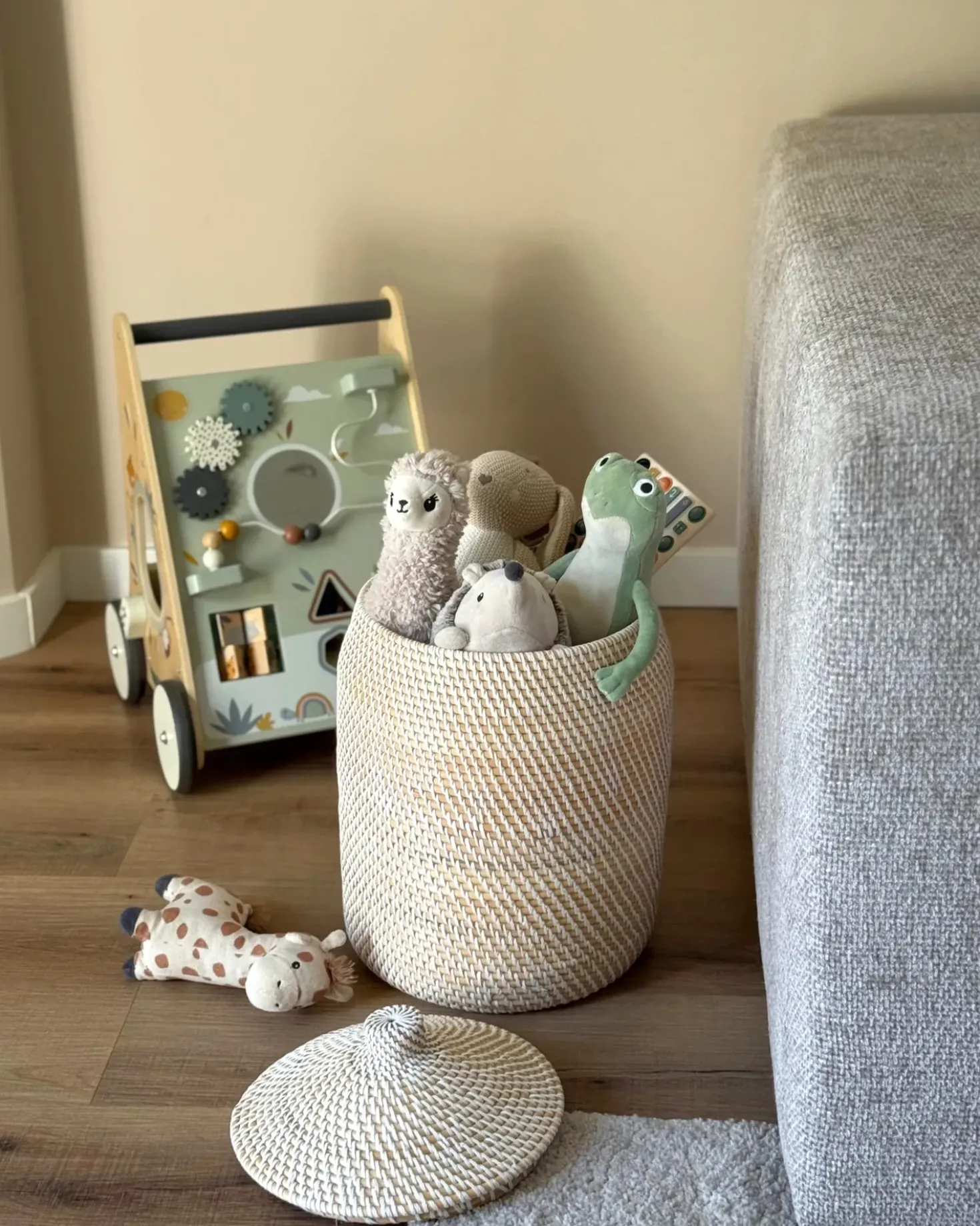 Cestino GADIS Rattan Naturale