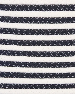 Cestino ICHKA Cotone Nero/Bianco