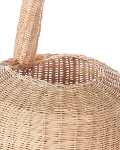 Cestino per bambini Giraffa HAINAN Rattan Naturale