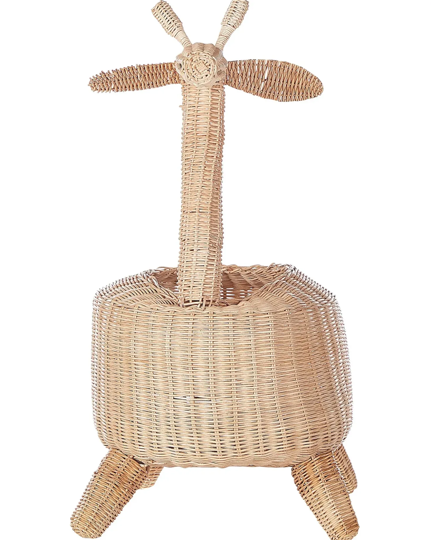 Cestino per bambini Giraffa HAINAN Rattan Naturale