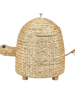 Cestino per bambini Tartaruga MONTAGU Vimini Naturale